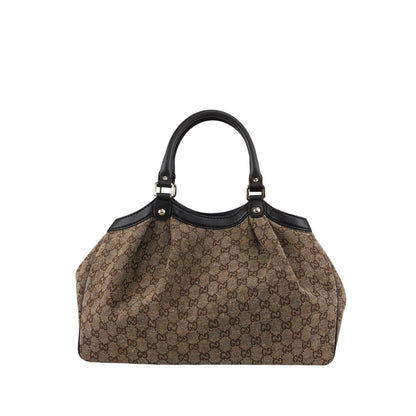 GUCCI GG Canvas Totebag Brown SUKEY Vintage cyznyp