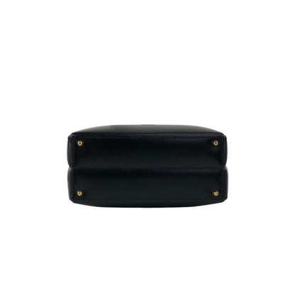 LOEWE Anagram Top Handle Handbag Vanity bag Black Vintage nxkdzt