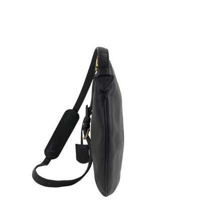 LOEWE Leather Shoulder bag Brown Vintage usk62t