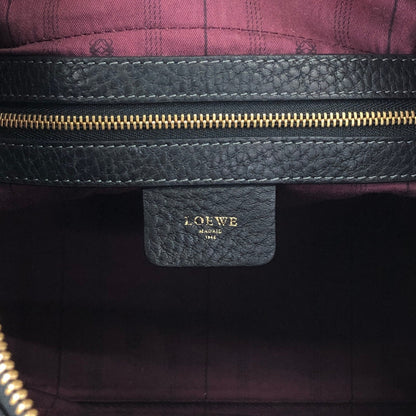 LOEWE Anagram Two-way Handbag Shoulder bag Black Vintage 2n8mxe