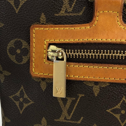 LOUIS VUITTON Monogram Totebag Brown Vintage su5r5b