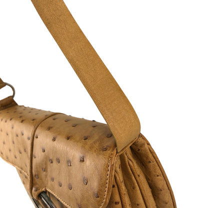 LOEWE Logo Shoulder bag Beige Vintage 2bjbin