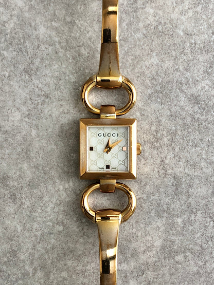 GUCCI Quartz Watch Gold Vintage gtrsvm