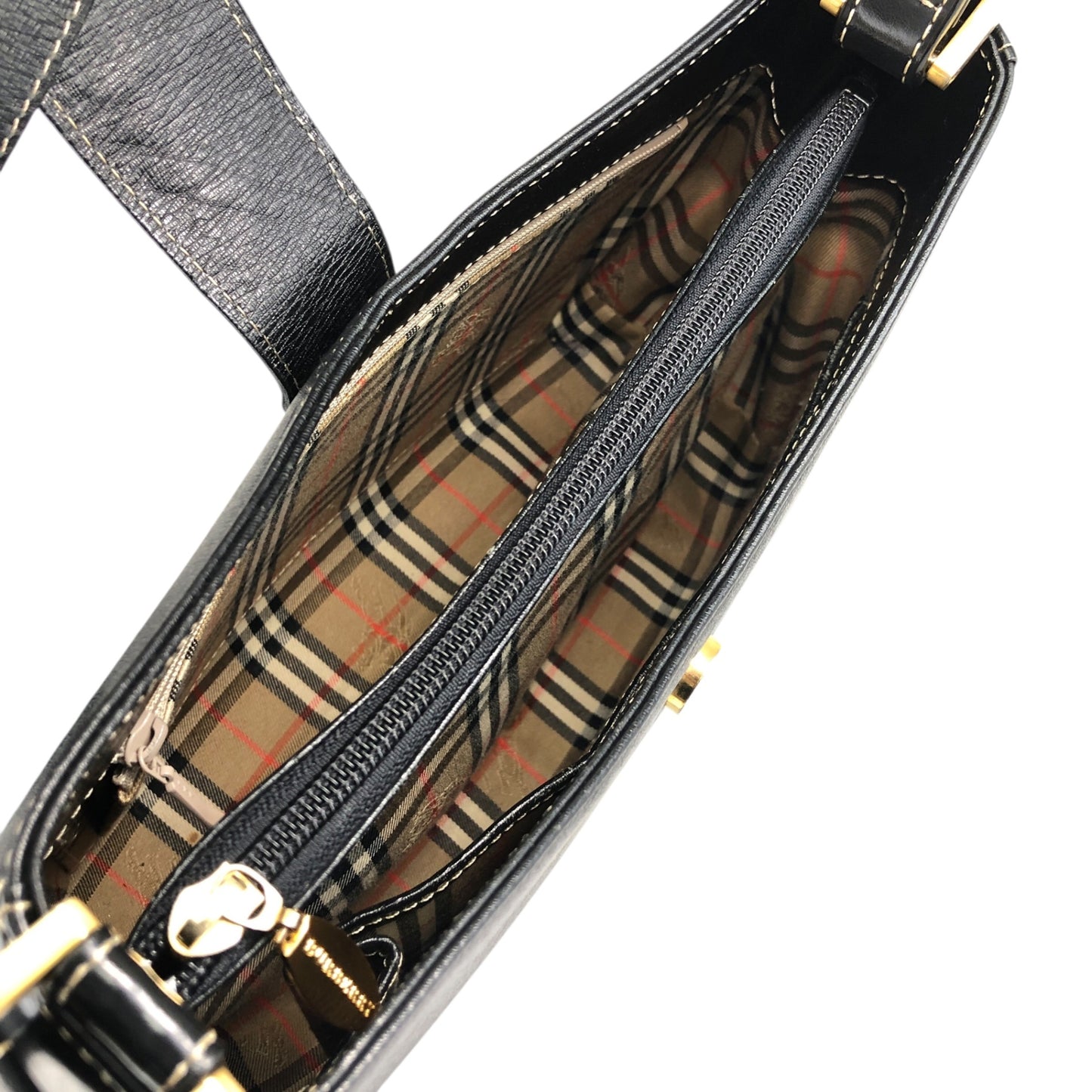 BURBERRY Shoulder bag Black Vintage ba84aj