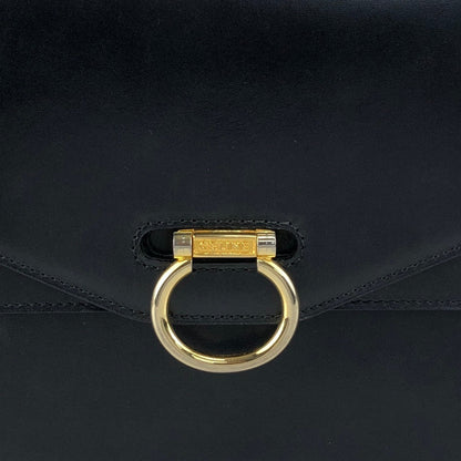 CELINE Gancini Handbag Black Vintage pvi8pi