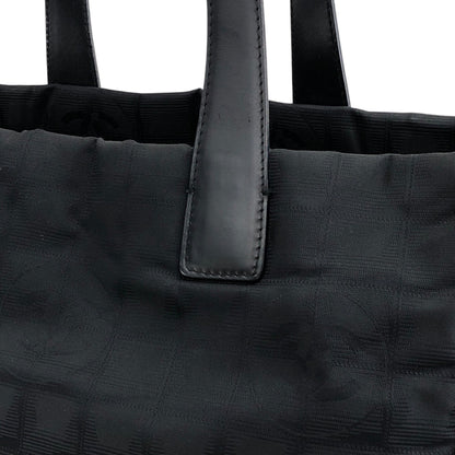 CHANEL New Travel Line Totebag Black Vintage 37n7zy