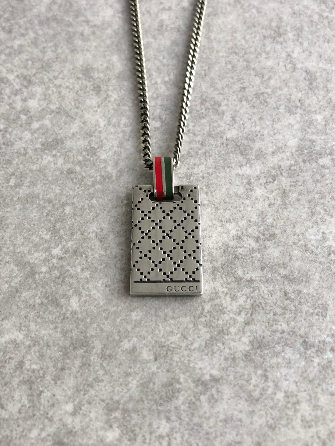 GUCCI Necklace Silver Vintage vvpsmd