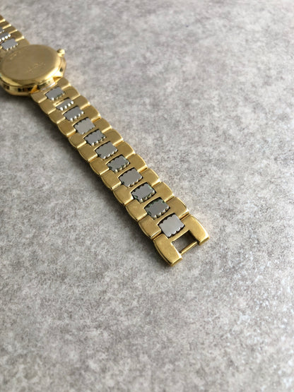 Christian Dior Logo Octagon Quartz Watch Gold D48⁻133 Vintage y8i88y