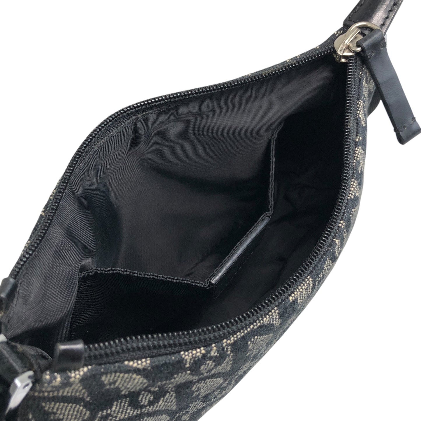 Christian Dior Trotter Shoulder bag Black Vintage vw744d
