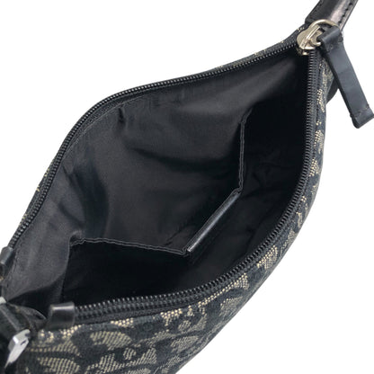 Christian Dior Trotter Shoulder bag Black Vintage vw744d