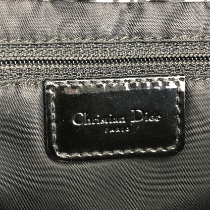 Christian Dior Trotter Shoulder bag Black Vintage 437b5s