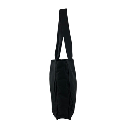 PRADA Tessuto Triangle Logo Totebag Black Vintage cxjc8u