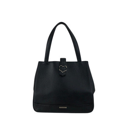 Yves Saint Laurent Logo Handbag Black Vintage zcepw5