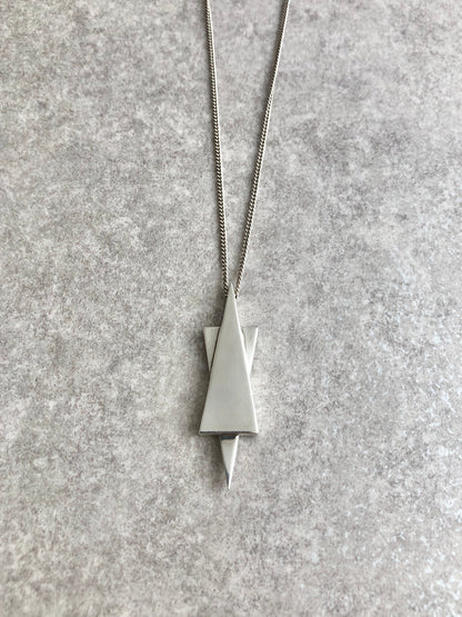 GUCCI Necklace Silver Vintage dw65t6