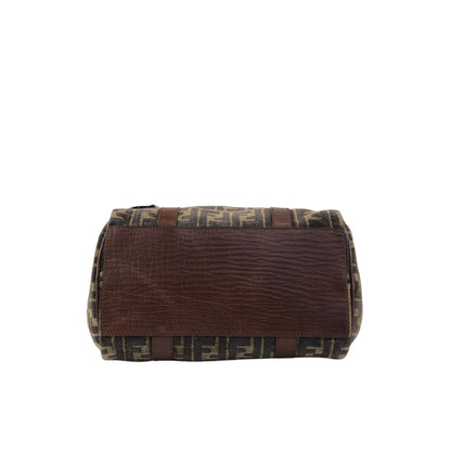 FENDI Zucca Small Boston bag Brown Vintage g7vd3e