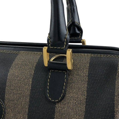 FENDI Pecan Two-way Small Boston bag Shoulder bag Brown Vintage ntzyuv