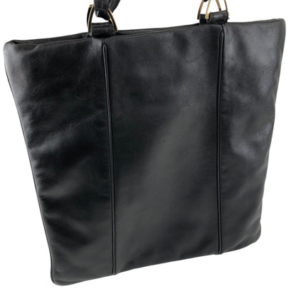 LOEWE Anagram Handbag Totebag Black Vintage wh5jjz