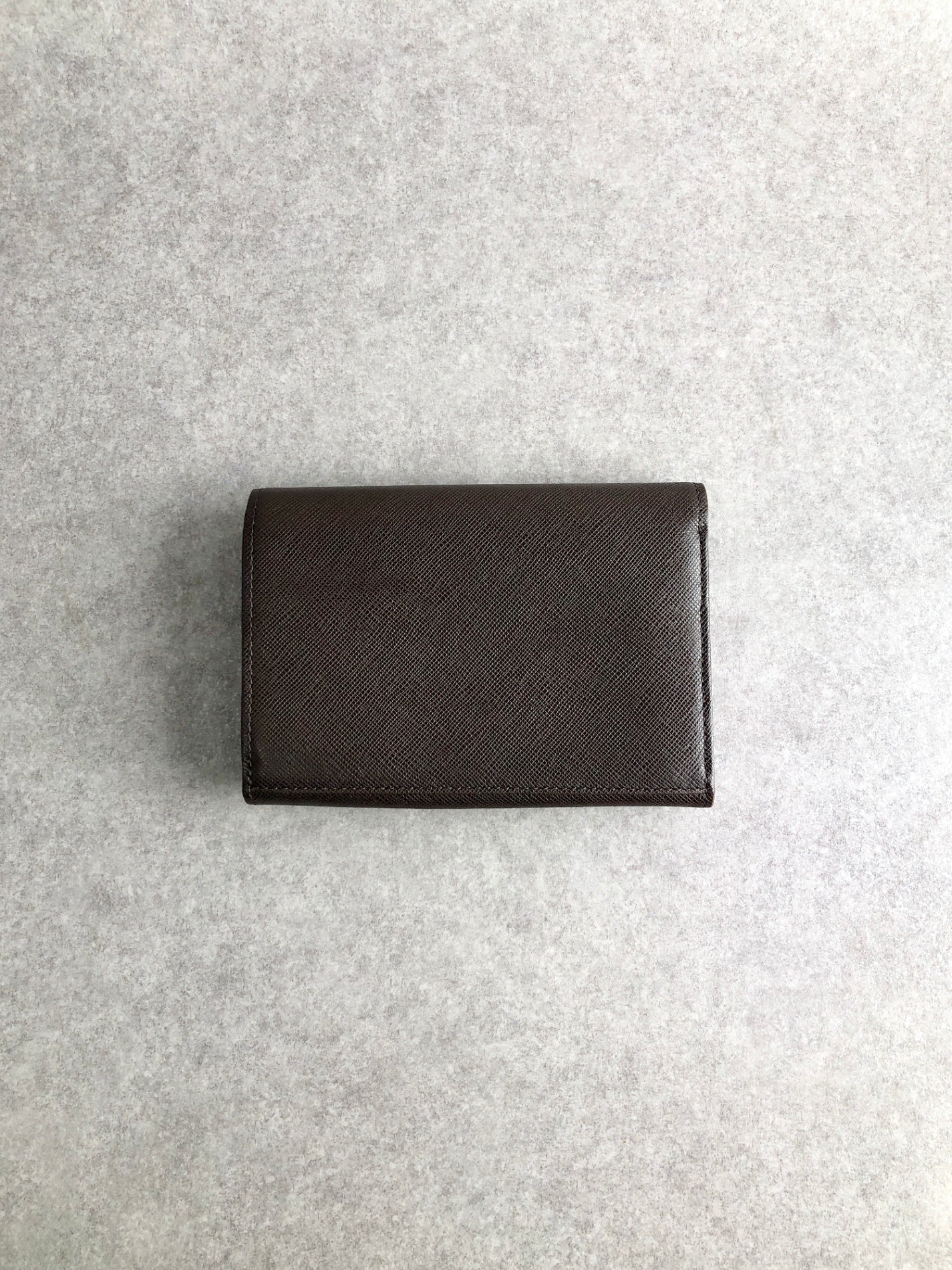 BURBERRY Logo Folded Wallet Brown Vintage djuyxh