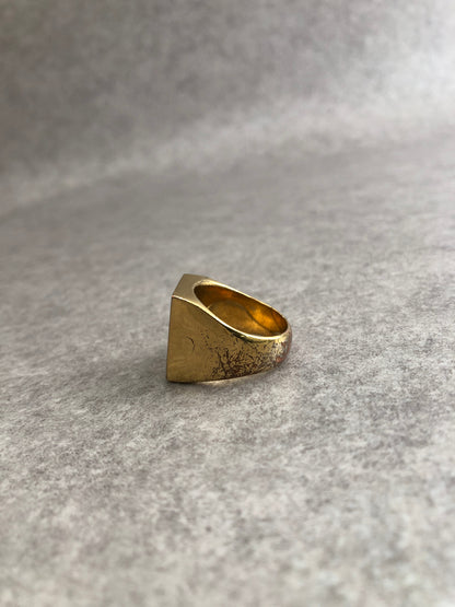 CELINE Ring Gold Vintage 2faadb