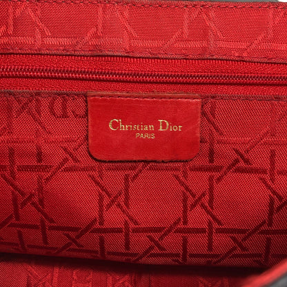 Christian Dior Logo Charm Shoulder bag Black Vintage rrr3nm