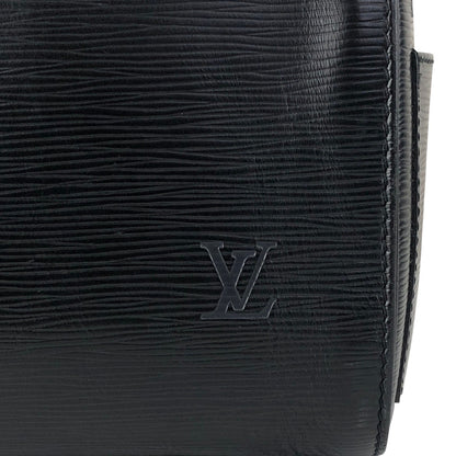 LOUIS VUITTON Epi Handbag Boston bag Black Vintage bria3m