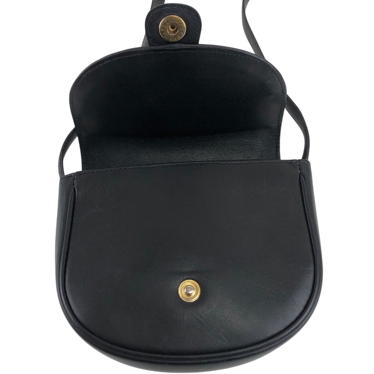 CELINE Triomphe Small Shoulder bag Black Vintage sdepih