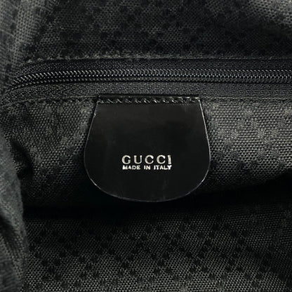 GUCCI Bamboo Shoulder bag Black Vintage vubsbu