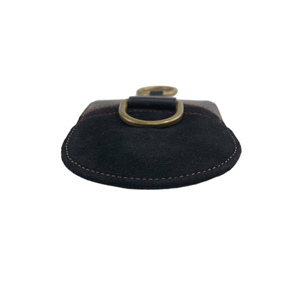 LOEWE Anagram Key Case Black Vintage baerut