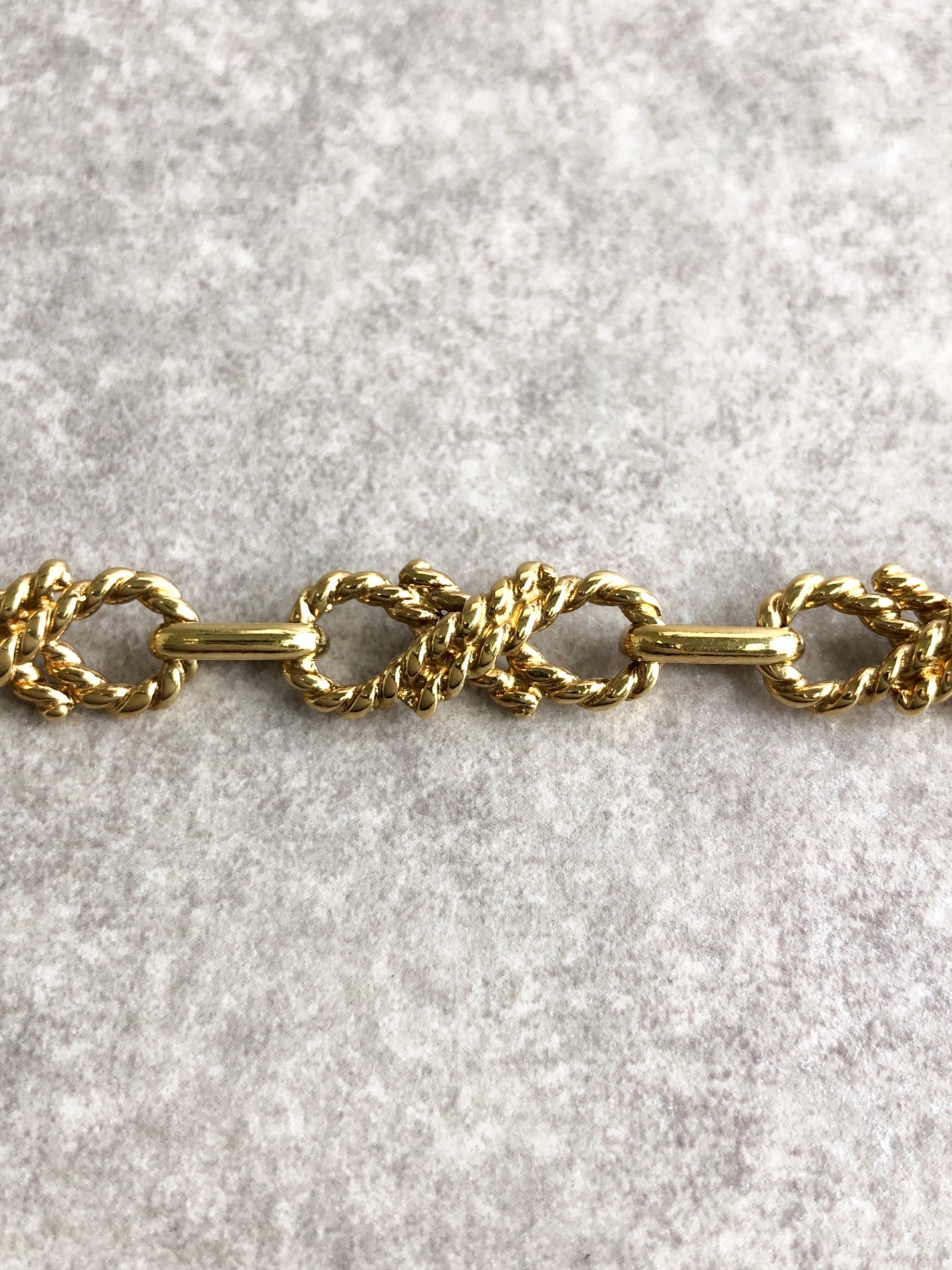CELINE Bracelet Gold Vintage uy8c5f