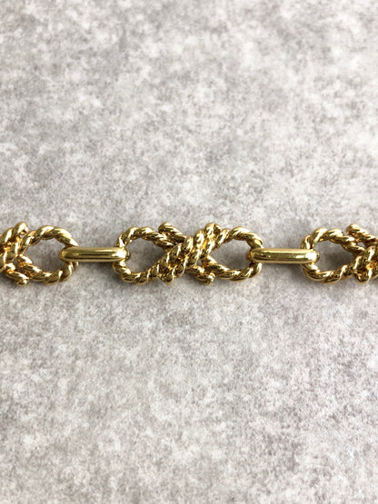 CELINE Bracelet Gold Vintage uy8c5f