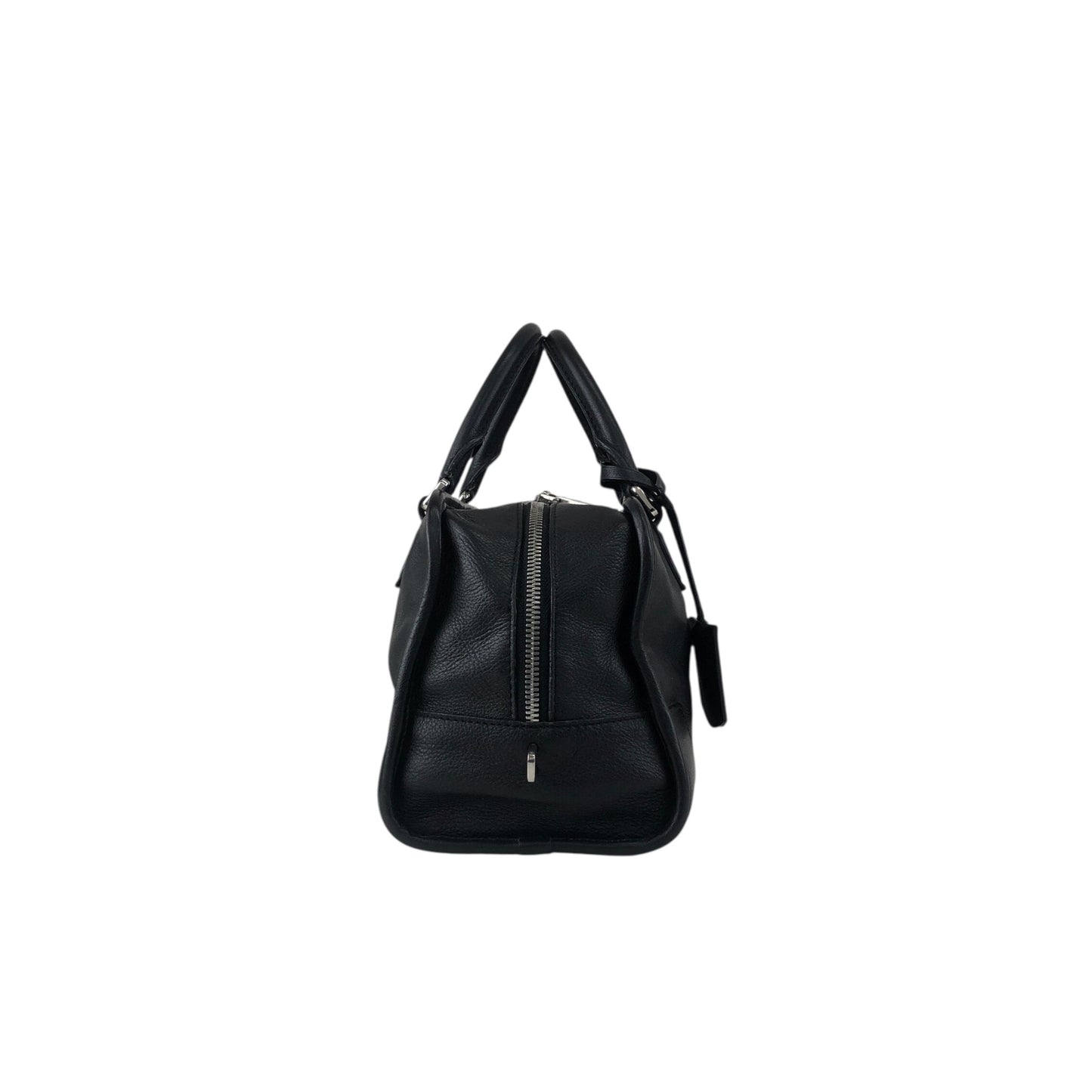 LOEWE Amazona28 Anagram Small Boston bag Handbag Black Vintage pi6ivk