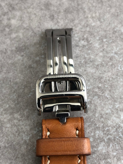HERMES Watch Brown Vintage hn5zx5