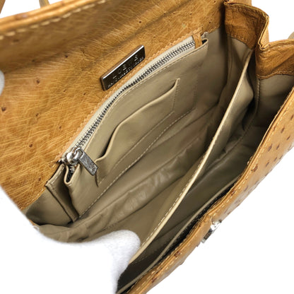 LOEWE Logo Shoulder bag Beige Vintage 2bjbin