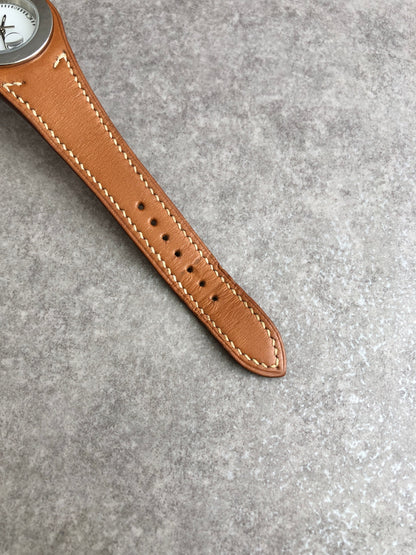 HERMES Watch Brown Vintage hn5zx5