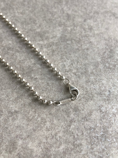 Tiffany & Co. SILVER925 Necklace Silver Vintage zccs5h