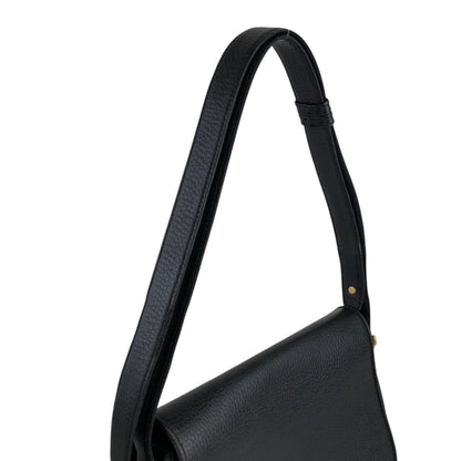 Cartier Logo Embossed Shoulder bag Black Vintage nucjig