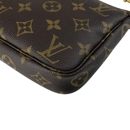 LOUIS VUITTON Monogram Shoulder bag Brown M51980 Vintage z7gkhx