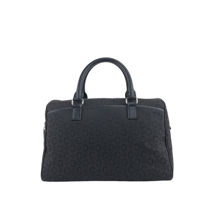 CELINE Macadam Handbag Black Vintage v4fuxf