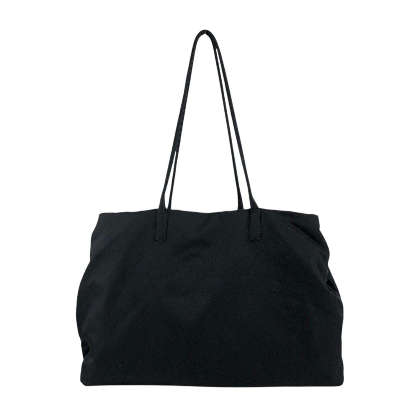 PRADA Tessuto Triangle Logo Totebag Black Vintage m8ccmn