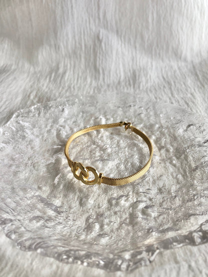 Christian Dior Bracelet Gold Vintage wsp2vr