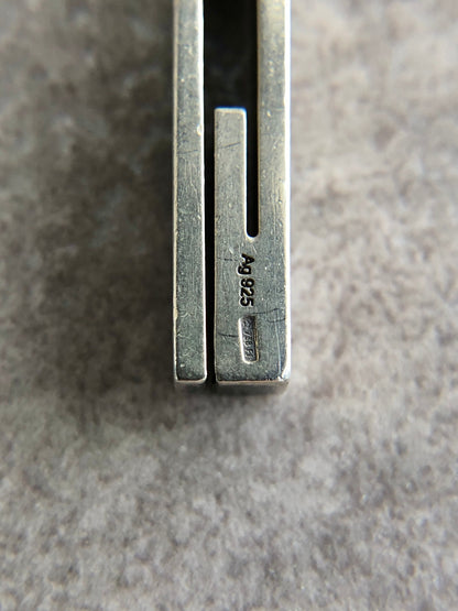 GUCCI Necklace Silver Vintage psa3ea