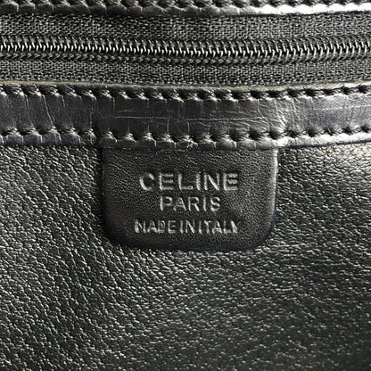 CELINE Macadam Blason Shoulder bag Totebag Black Vintage brgwj3