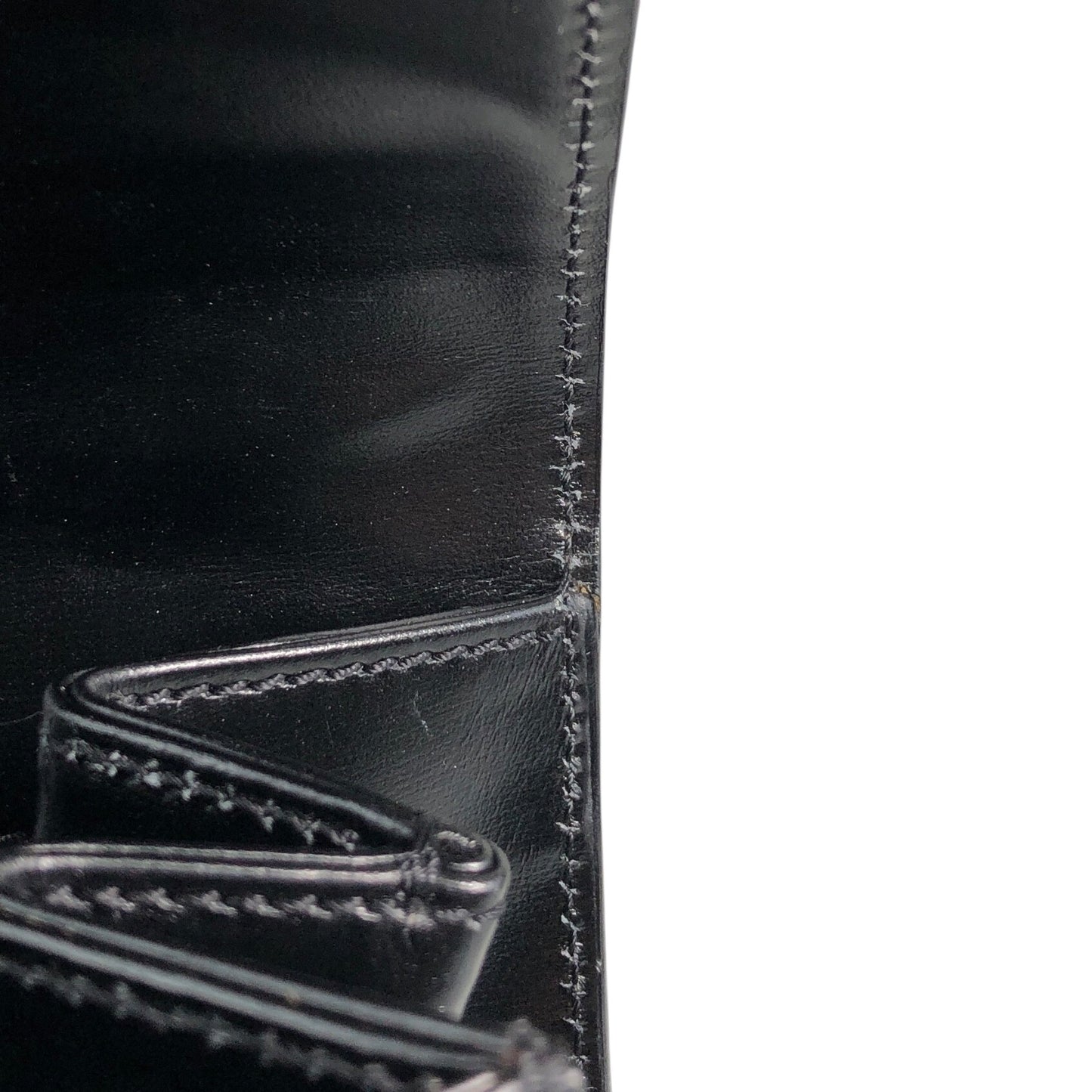 CELINE Gancini Handbag Black Vintage rtifa3