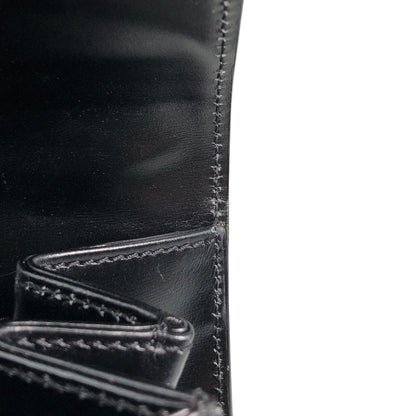 CELINE Gancini Handbag Black Vintage rtifa3