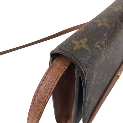 LOUIS VUITTON Monogram Shoulder bag Brown Vintage yz6dcp