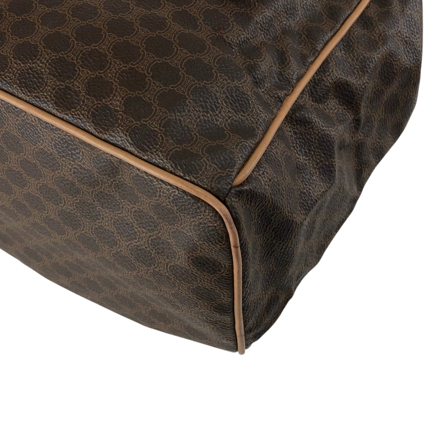 CELINE Macadam Gancini Backpack Brown Vintage sgrzzt