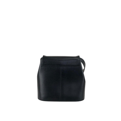 Christian Dior Turn Lock Shoulder bag Black Vintage rz2umb