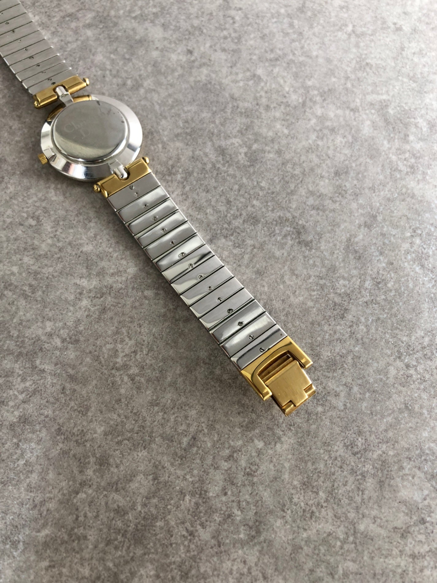 Christian Dior Watch Silver×Gold 3026 Vintage 4ckzkd