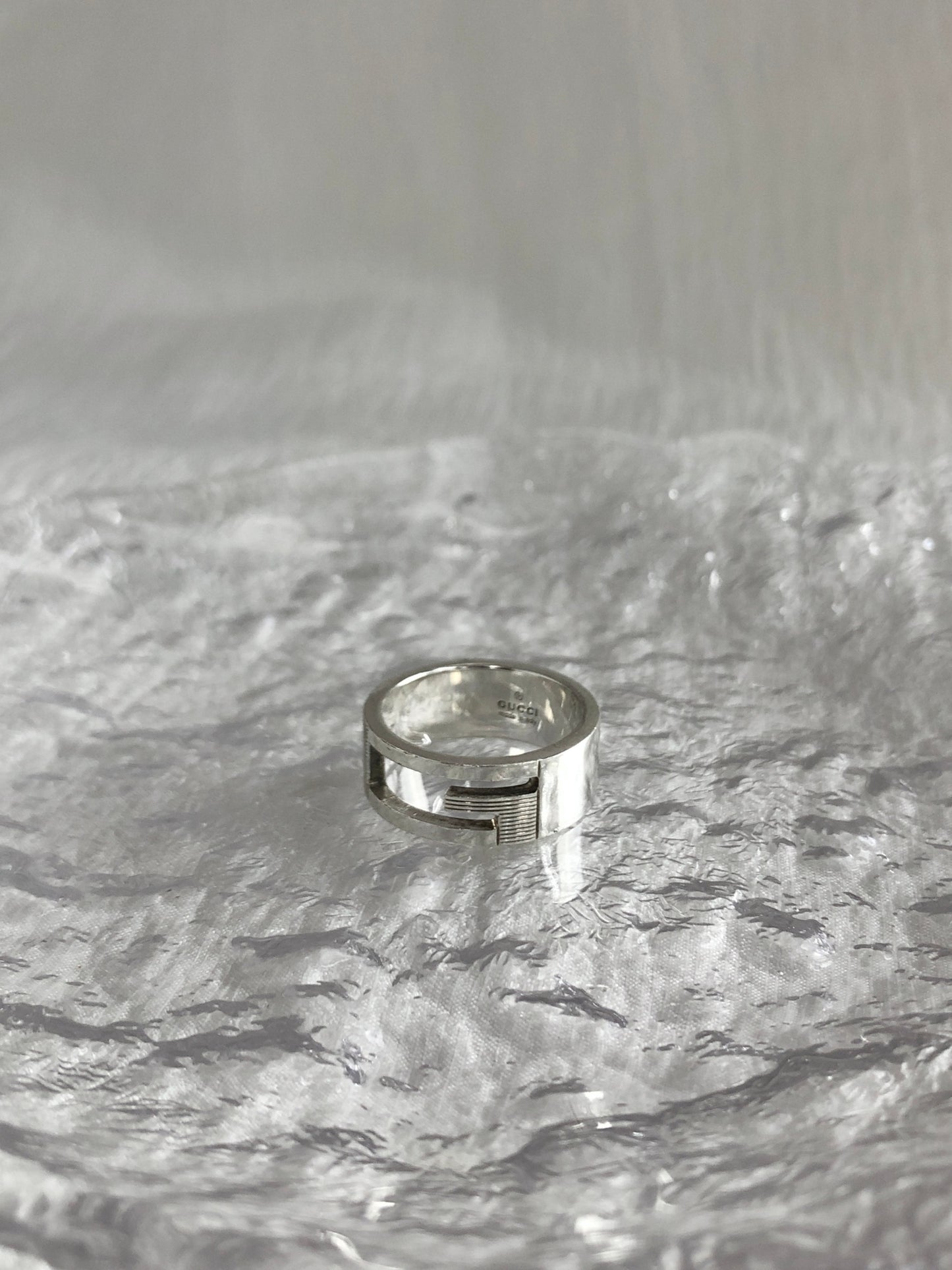 GUCCI SILVER925 Ring Silver Vintage jdcick