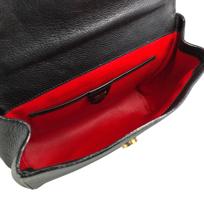 CELINE Toggle Clasp Two-way Handbag Shoulder bag Black Vintage nnb8md